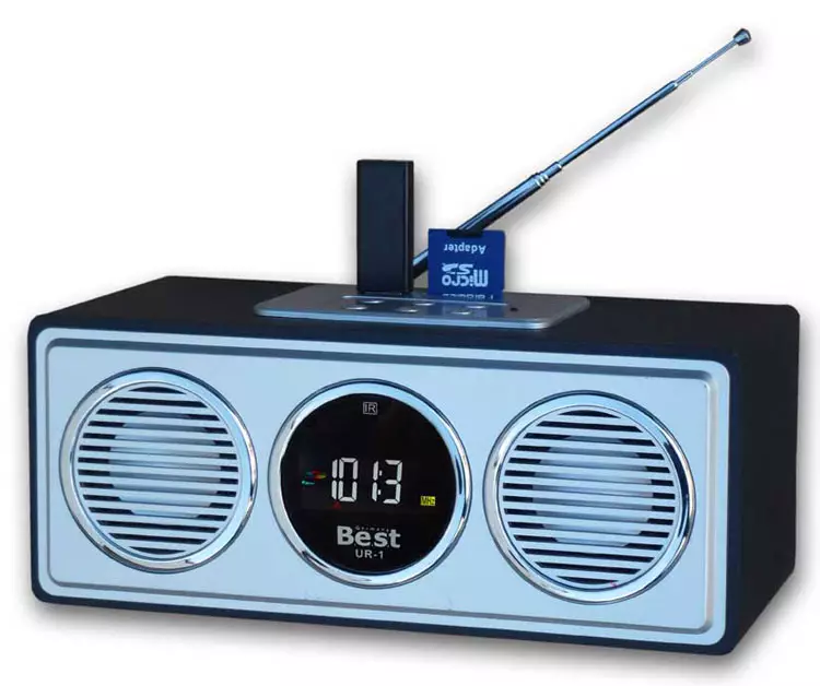 NEU UKWRadio USB Stereo Lautsprecher FM Scan & SD Karten