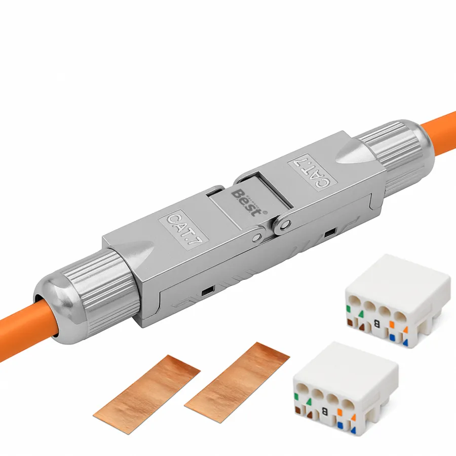 CAT-7-Netzwerkverbinder – Ansicht 1