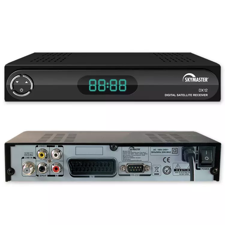 Sat Receiver Skymaster DX 12 Digital DVBS Digitaler