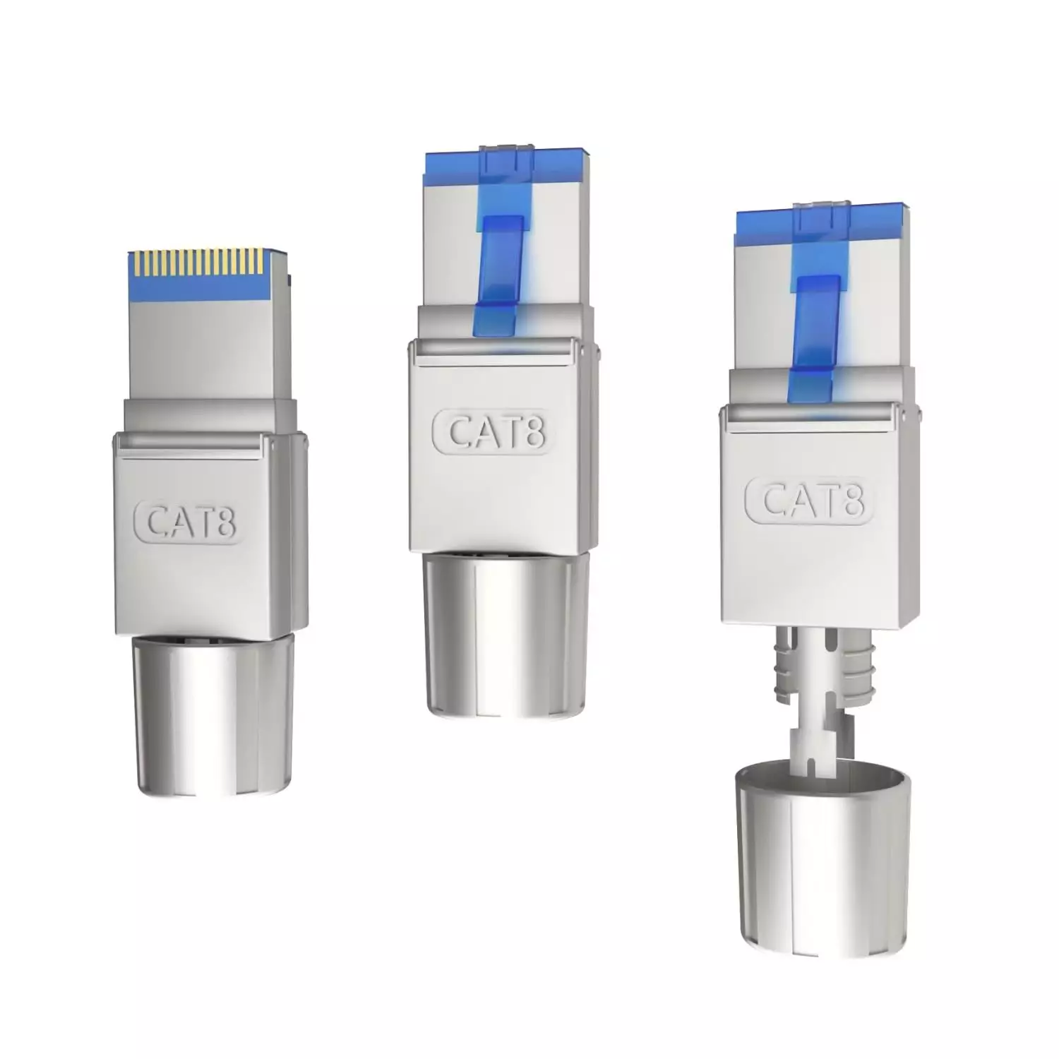 Germany B.e.s.t CAT 8 Netzwerkstecker RJ-45