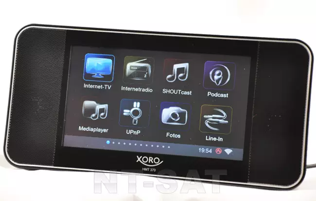 Internet Radio InterntTV Xoro 370 mit WiFi Multimedia Player